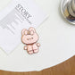 Rabbit Cartoon Mirror Rear Adhesive Bracket🐇