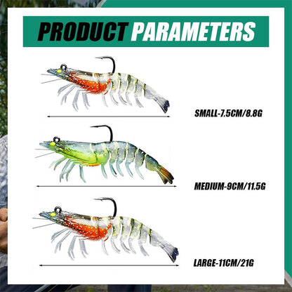 Knotted Bionic Shrimp and Bass Lure