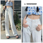 High Waist Colorful Wide Leg Pants