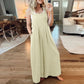 Loose Casual One-Piece Wide-Leg Overalls