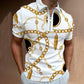 Men'S Polo Shirt Print Short-Sleeved T-Shirt