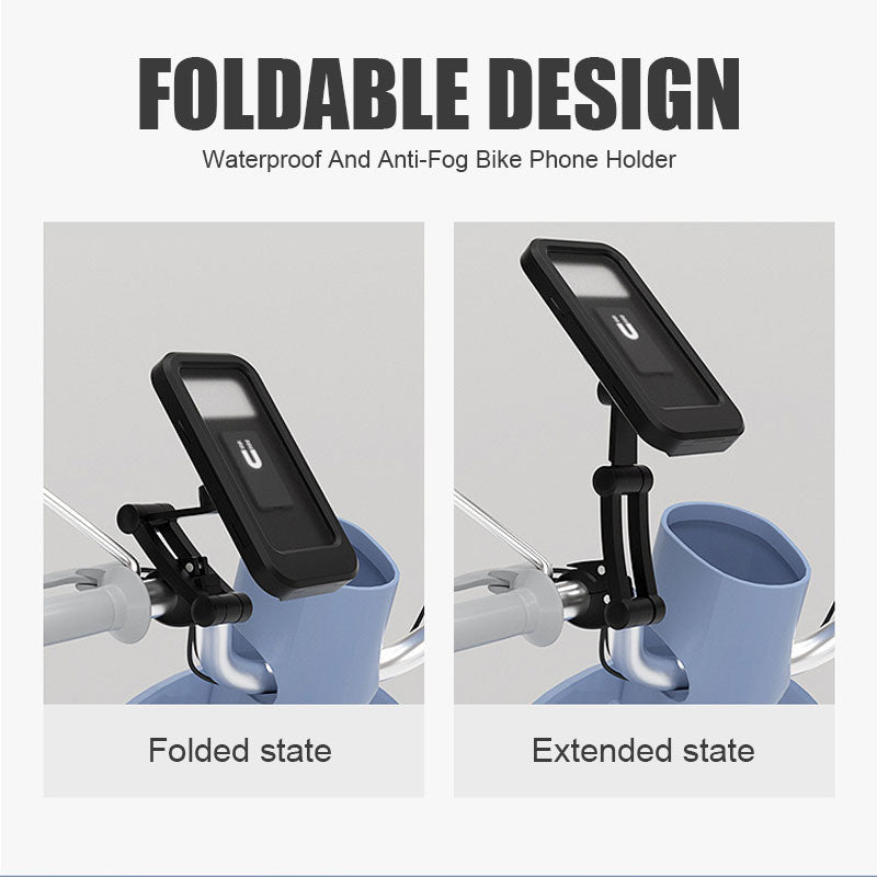 Waterproof And Anti-Fog Bike Phone Holder