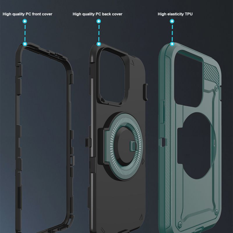 Protective Bracket Magnetic Mobile Phone Case