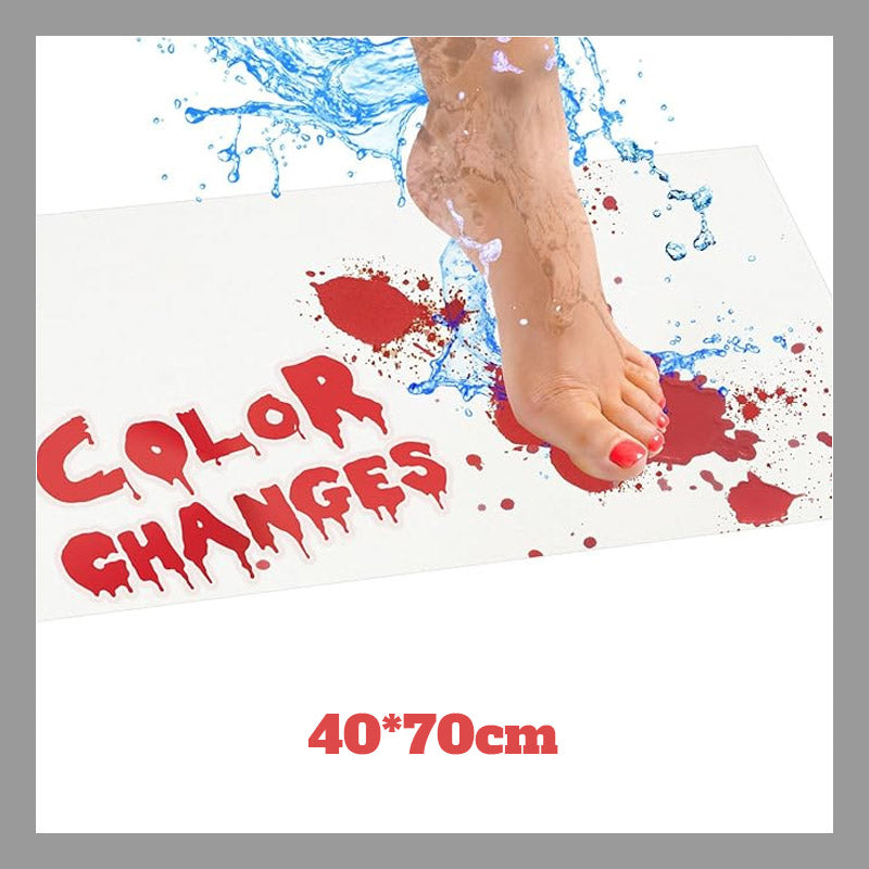 Halloween Color Changing Bathroom Mats