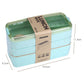 Japanese Wheat Straw Plastic Lunch Box