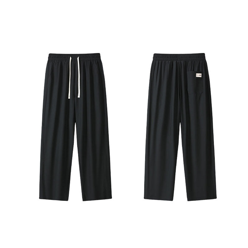 Men'S Straight Wide Leg Pants