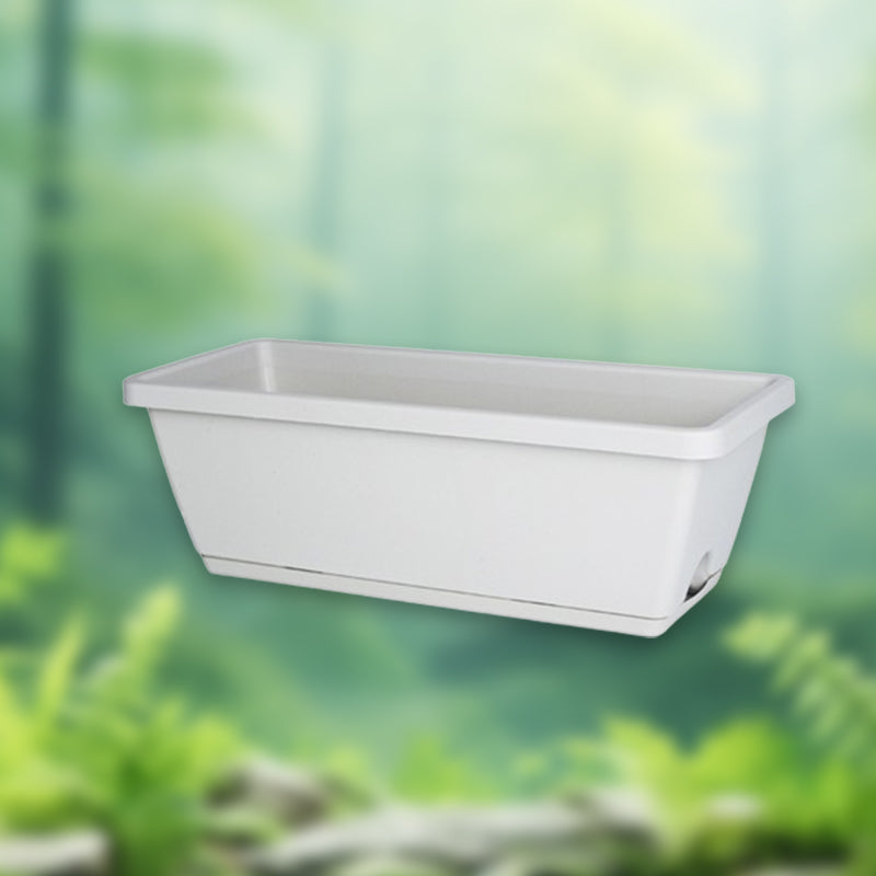 Rectangular Water Storage Flower Pot