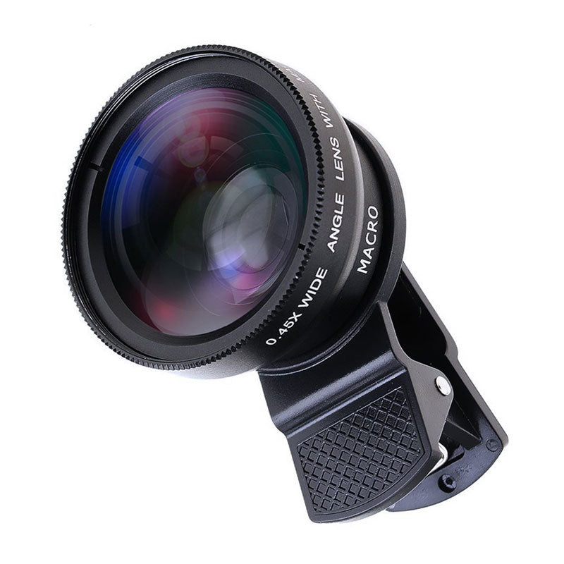 Wide-Angle + Macro Two-In-One Mobile Phone Lens