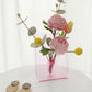 Acrylic Photo Frame Vase Flower Arranger