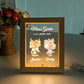 Personalized Birth Flower LED Light Photo Frame