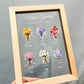 Personalized Birth Flower LED Light Photo Frame