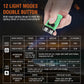 Mini Flashlight Keychain Light