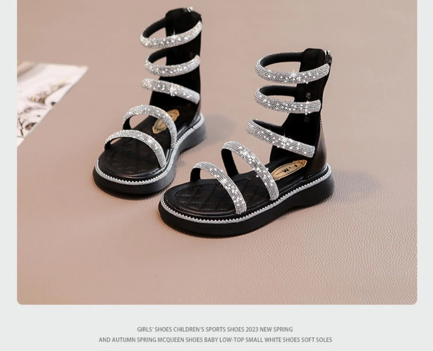 Children's Girls Gladiator Sandals