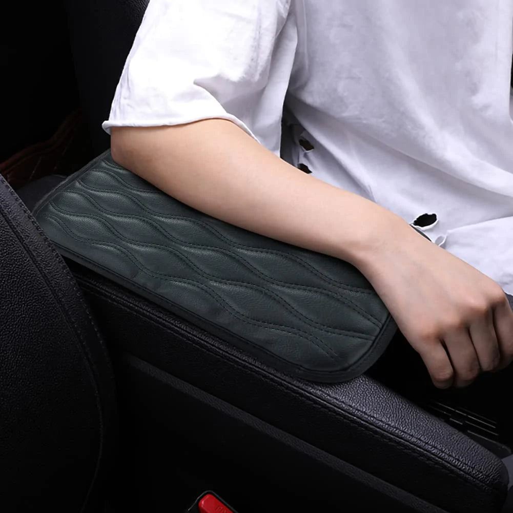 Leather Car Armrest Box Pad