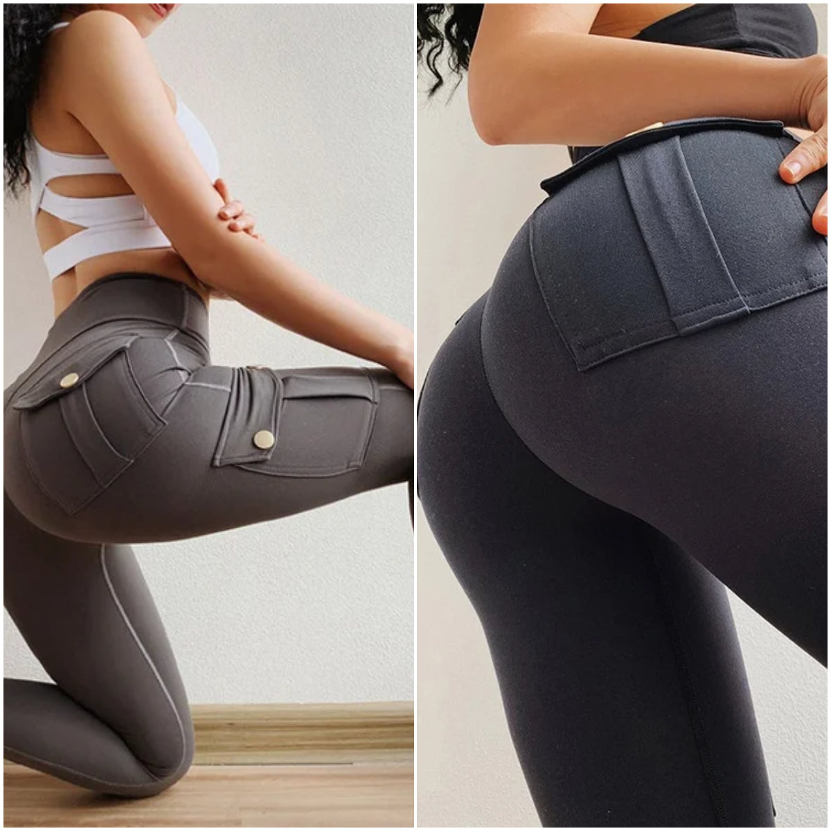 🔥Last Day-45% OFF🔥Women's Pocket Sexy Stretch Leggings Fitness Track