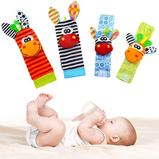 Baby Infant Rattle Socks Toys