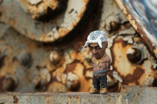 Funny Creative Rapper Resin Ornament