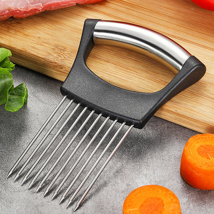 🔥BIG SALE - 49% OFF🔥 Stainless Steel Onion Slice Holder