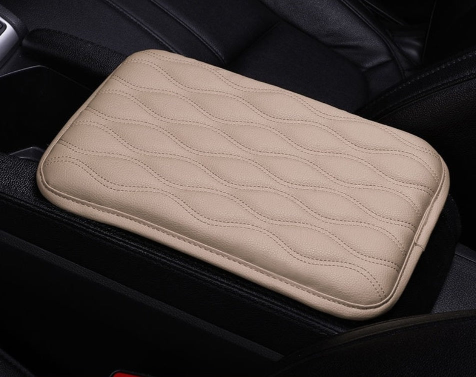 Leather Car Armrest Box Pad