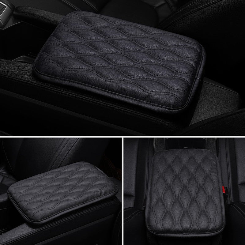 Leather Car Armrest Box Pad