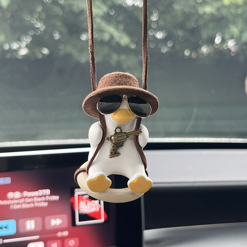 Car Swing Duck Pendant