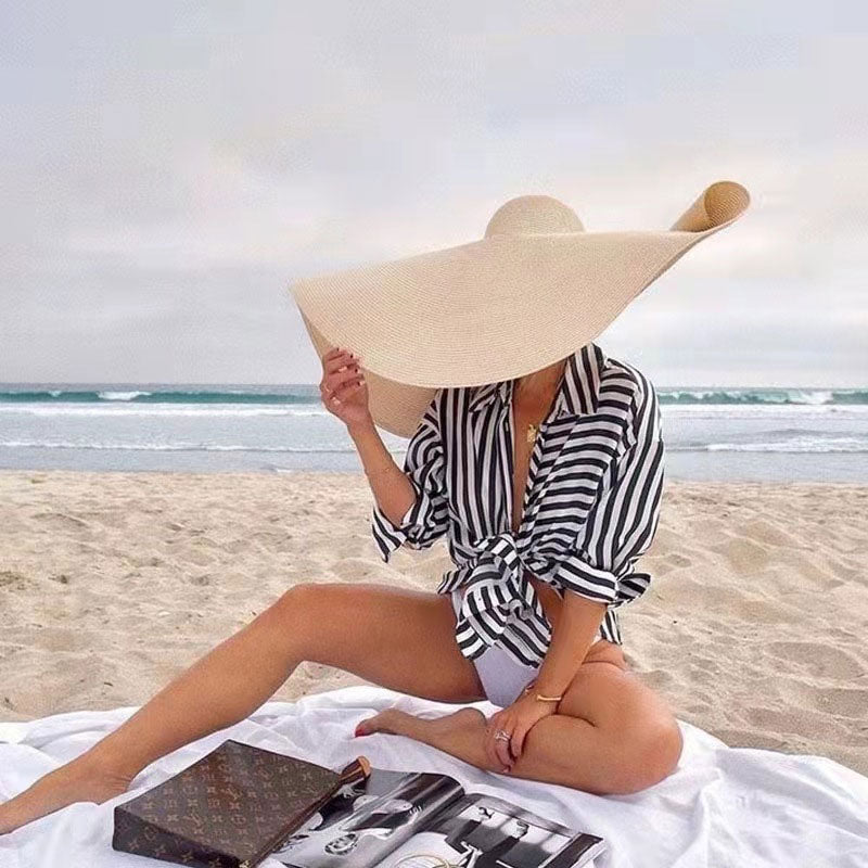 Foldable Sunscreen Straw Hat