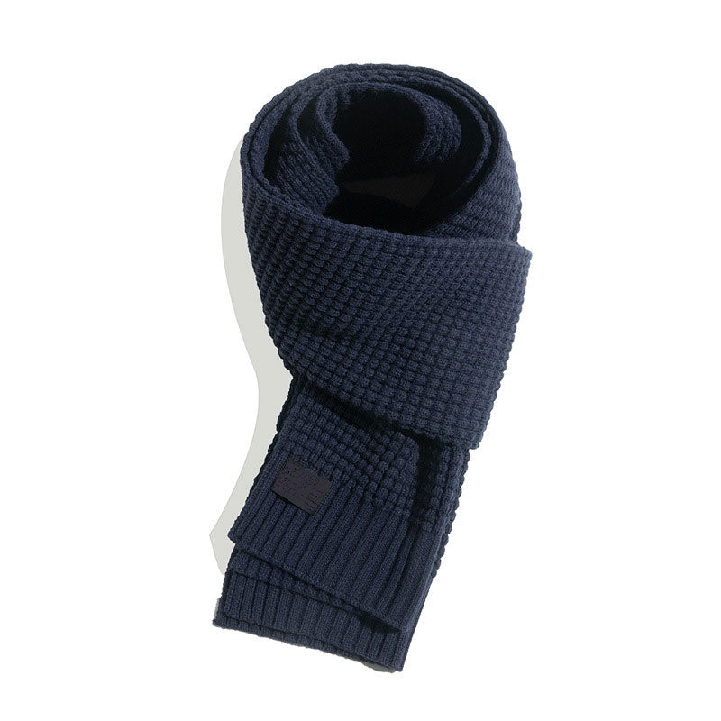 Men Striped Cotton Scarf