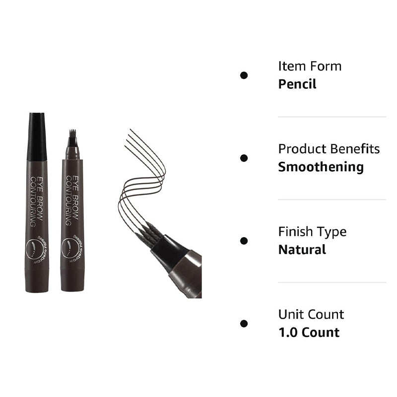 Simulation Four-prong Liquid Eyebrow Pencil