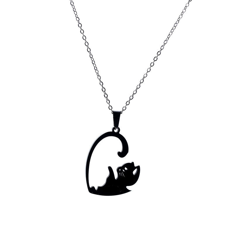 Little Kitty Couple Necklace