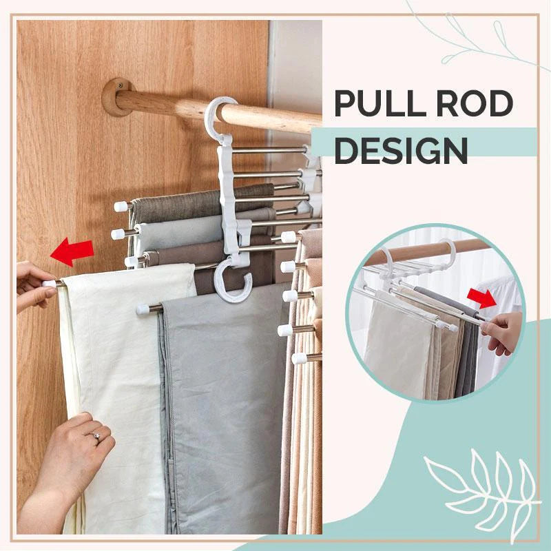 Versatile 5 In 1 Pants Storage Rack