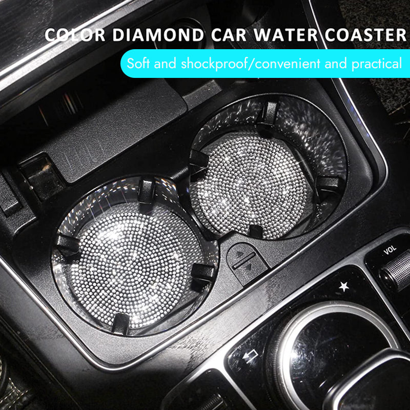 Car Diamond Water Coaster（2PCS)