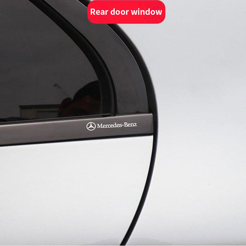 Metal Wiper Sticker Car Decoration Sticker (2PCS)