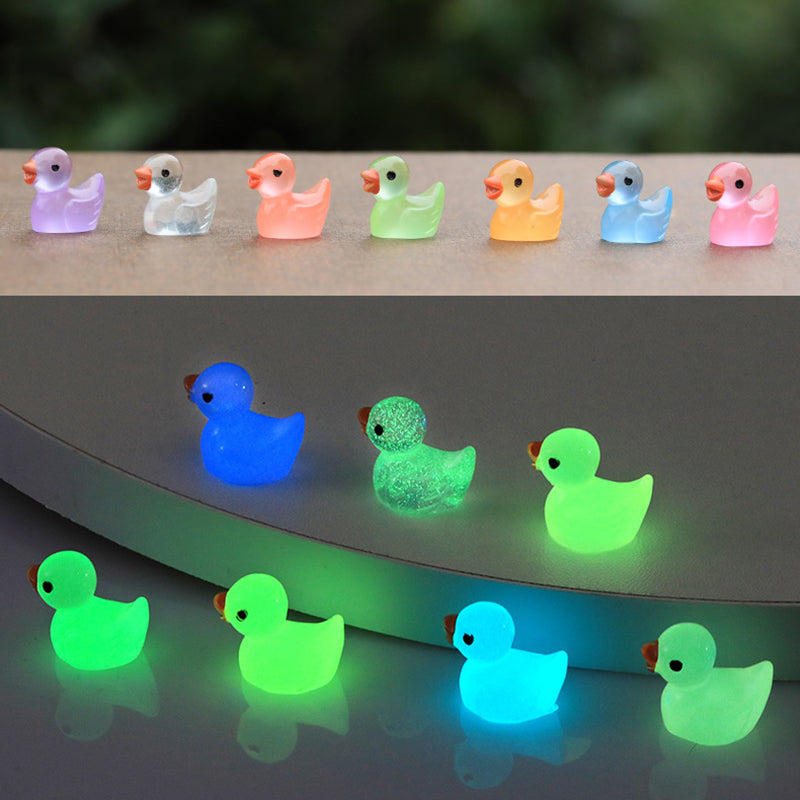 Luminous Yellow Duck Ornament