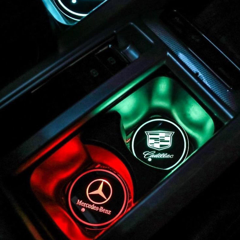 Car LED Cup Holder Lights