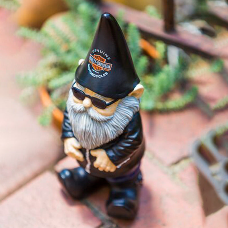 The Harley-Davidson Gnome Statue