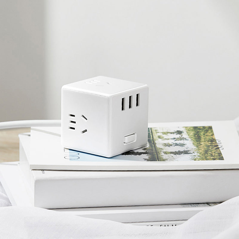 Portable Magic Cube Converter USB Travel Chargers Adapte