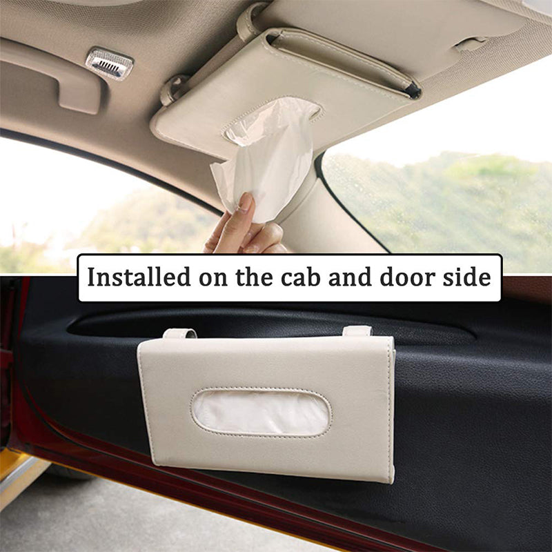 Car Sun Visor Tissue Box