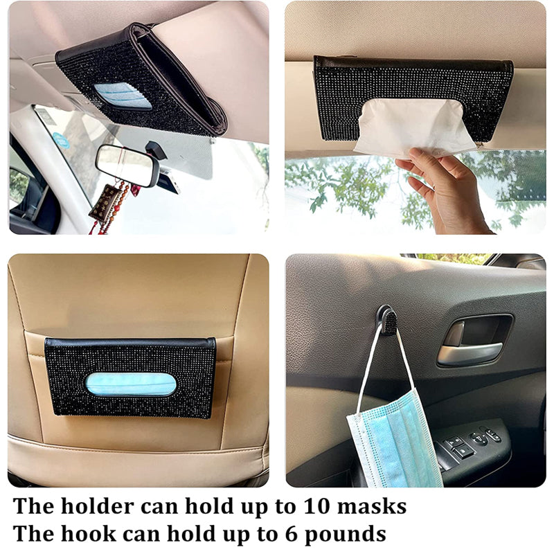 Diamond Car Tissue Box