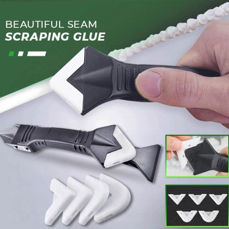 Multi-functional Silicone Rubber Shoveler Angle Seam Glue Removal Knife