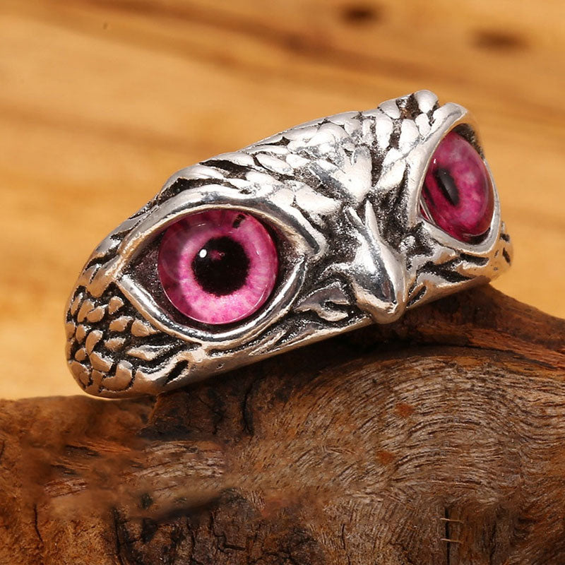 Owl Eye Vintage Statement Jewelry Ring