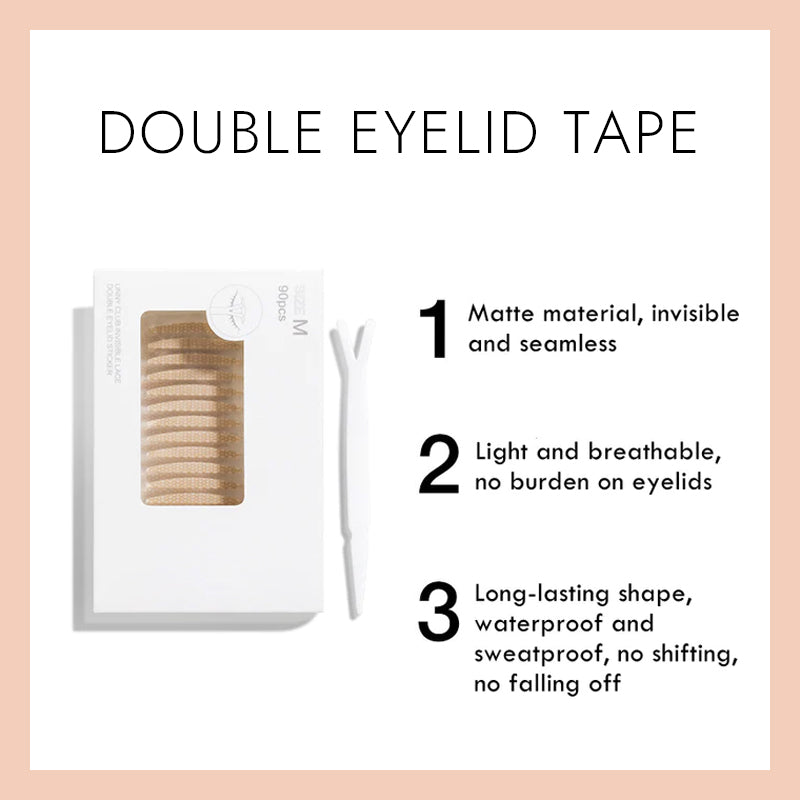 Natural Invisible Double Eyelid Sticker