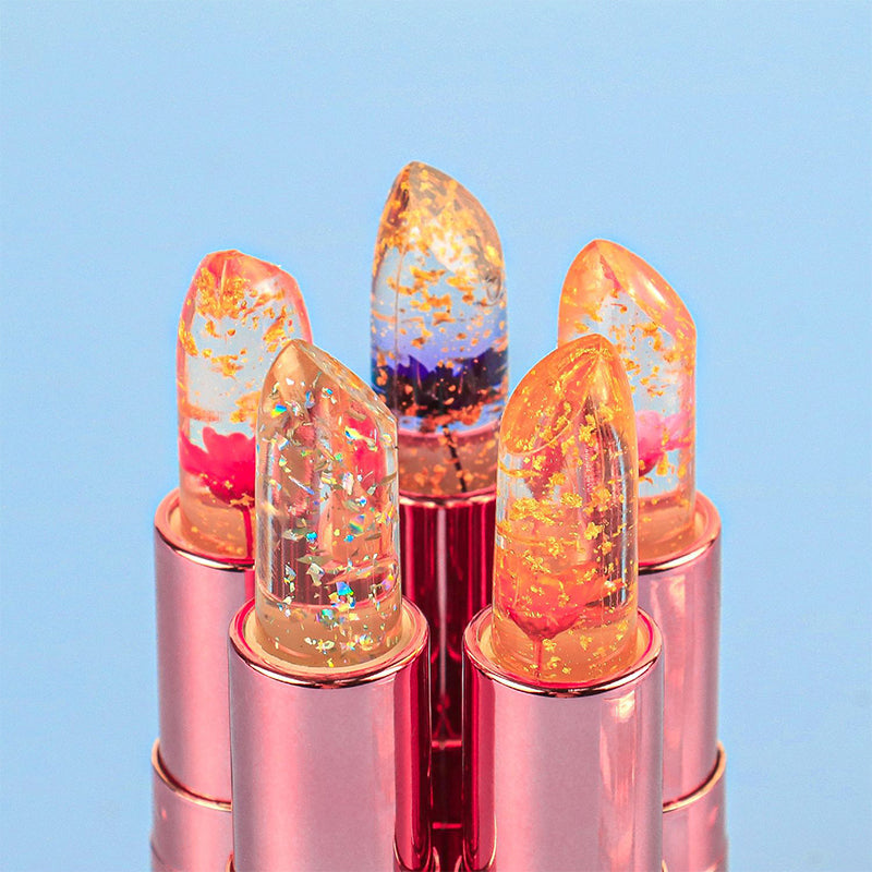 Transparent Flower Lipstick