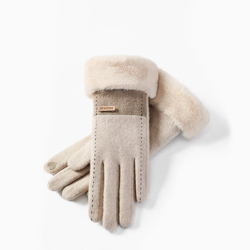 Cold Weather Touch Screen Cashmere Gloves