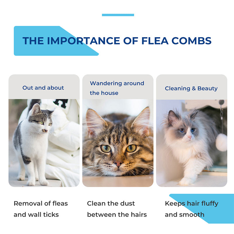 Pet Flea Cleaning Comb