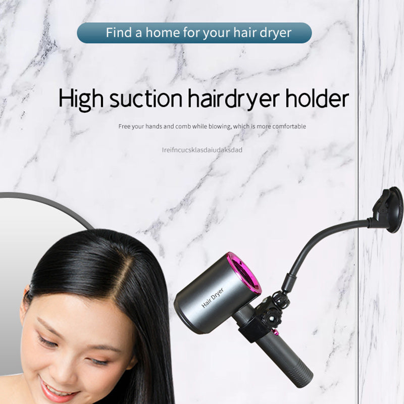 Bathroom Punch-free Hair Dryer Bracket Suction Cup Type