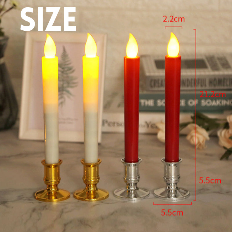 Long Pole Electronic Candle Light