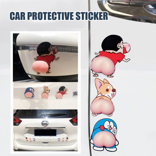 Cartoon Anti-collision Stickers（2 Pcs）