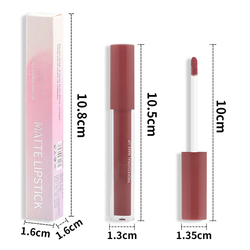 Non-stick Cup Nude Matte Thin Tube Lip Glaze