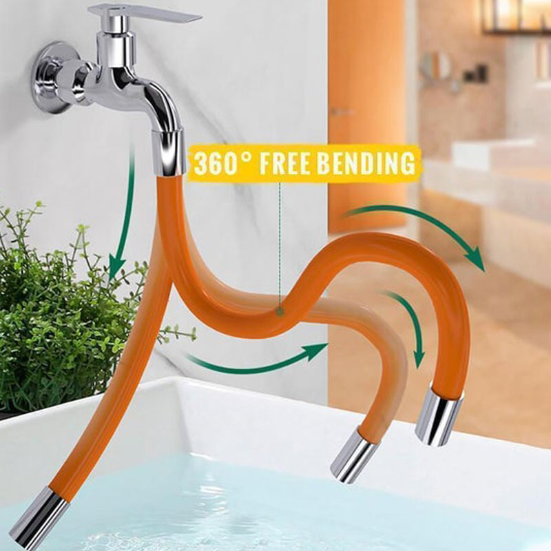 Faucet Extension Tube 360 Degree Free Bending Faucet Extension Tube