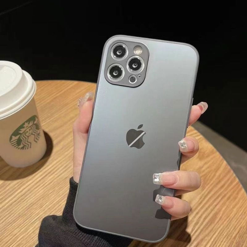 All-inclusive Frosted Glass Phone Case